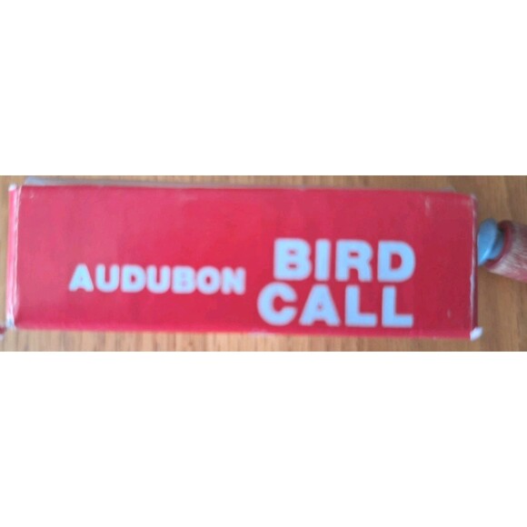 Vintage 2 Audubon Birchwood Pewter Bird Calls Made By Roger Eddy USA - Picture 4 of 6